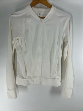 lululemon athletica Cream Full-Zip Jacket